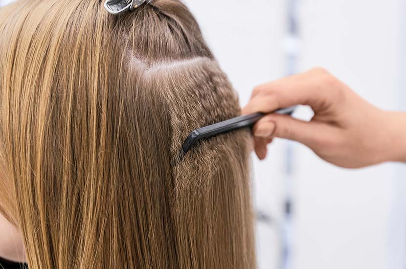 Part Your Hair Into Sections