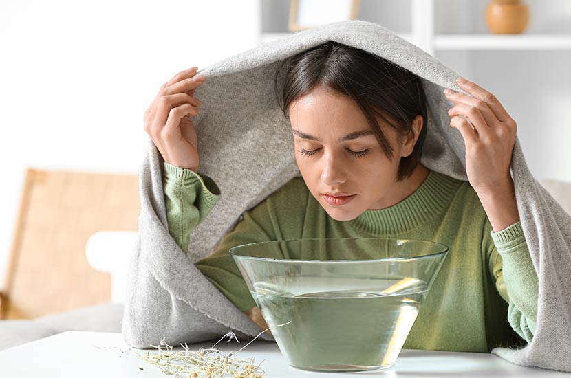 Steam For Sinus Congestion
